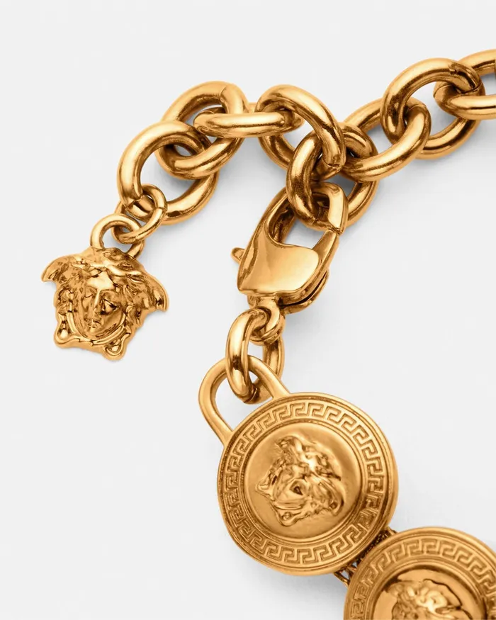 Versace Tribute Medusa Bracelet Gold WomenMen Bracelets