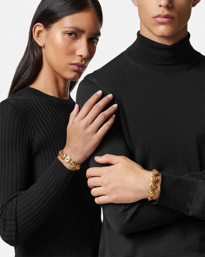 Versace Tribute Medusa Bracelet Gold WomenMen Bracelets