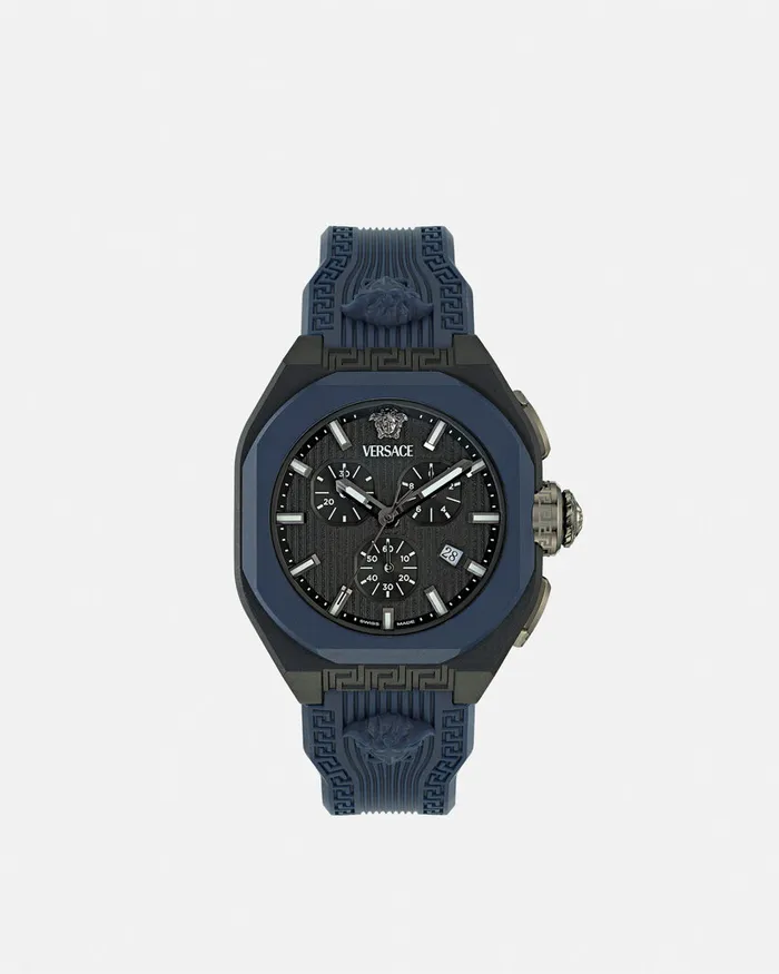 Versace VLegend Chrono Watch Blackblue Men Watches