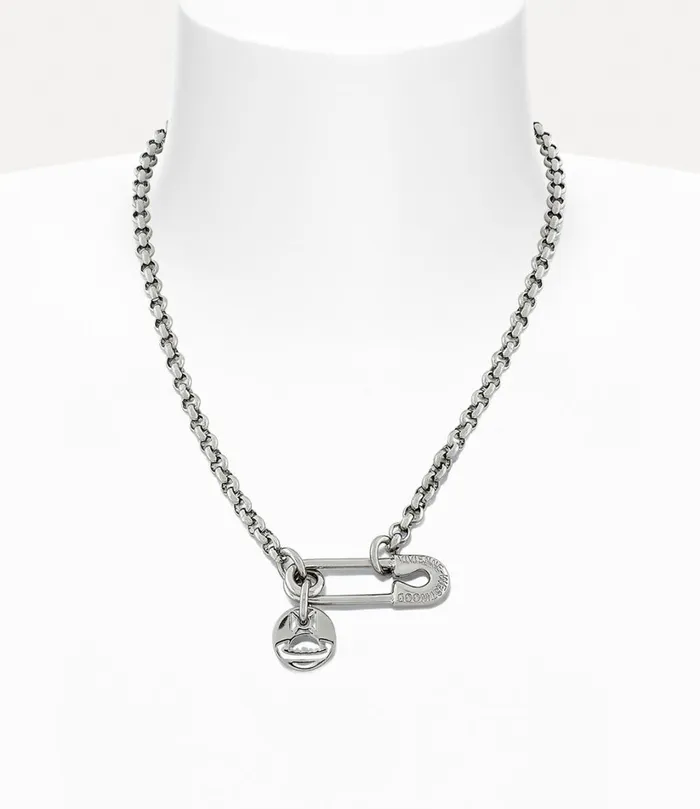 Vivienne Westwood Necklaces Men Man Imogene Necklace Platinum
