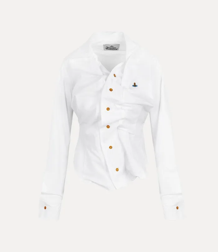 Vivienne Westwood Tops And Shirts Women Drunken Shirt White