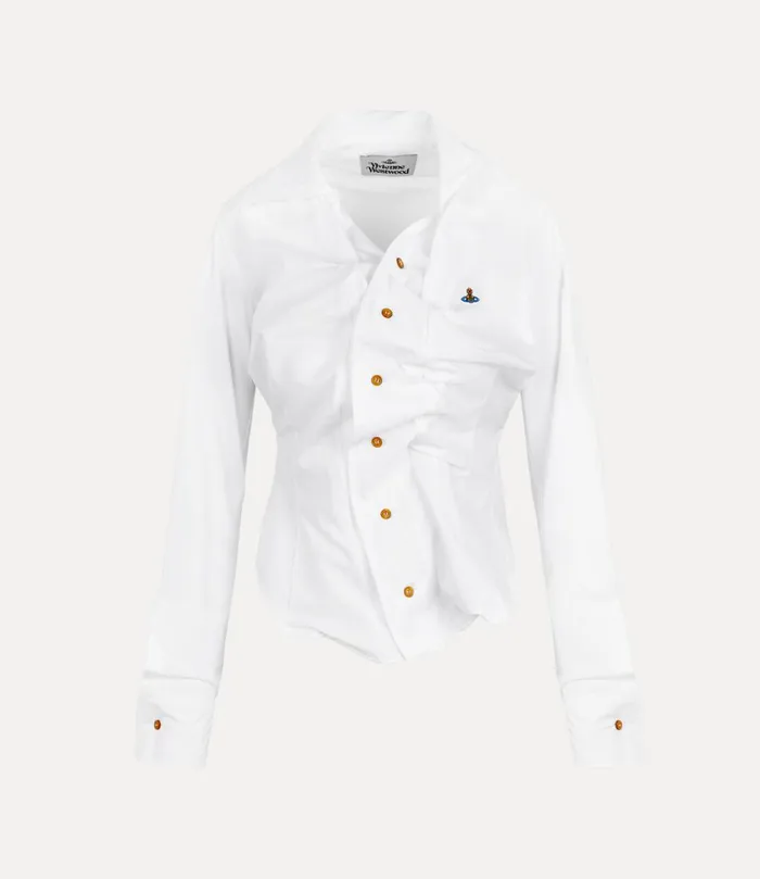 Vivienne Westwood Tops And Shirts Women Drunken Shirt White