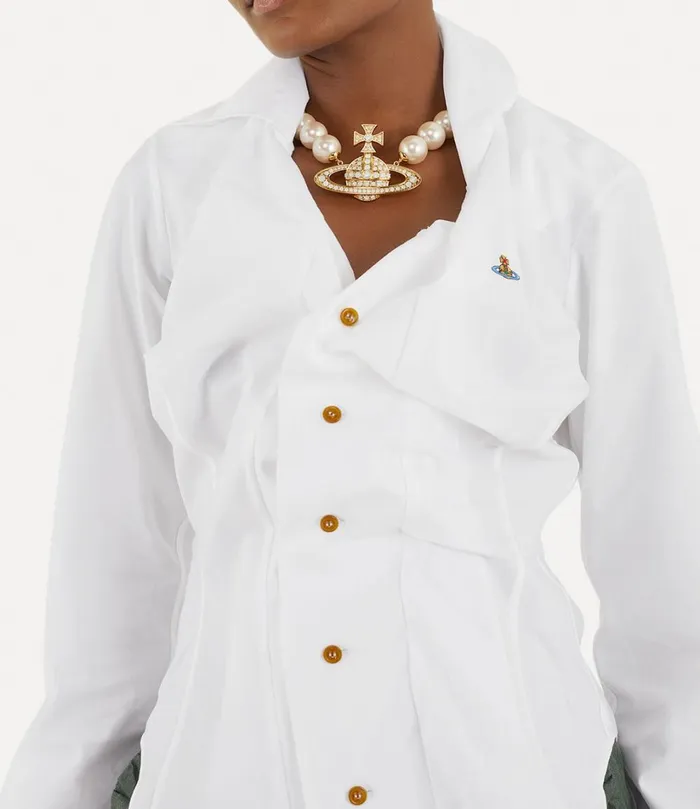 Vivienne Westwood Tops And Shirts Women Drunken Shirt White