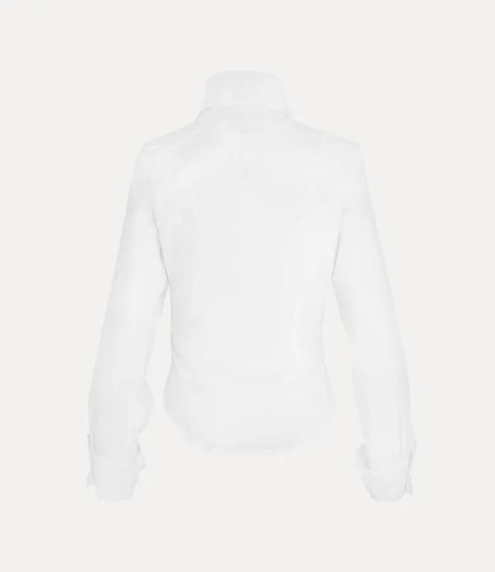 Vivienne Westwood Tops And Shirts Women Wizard Frill Shirt White