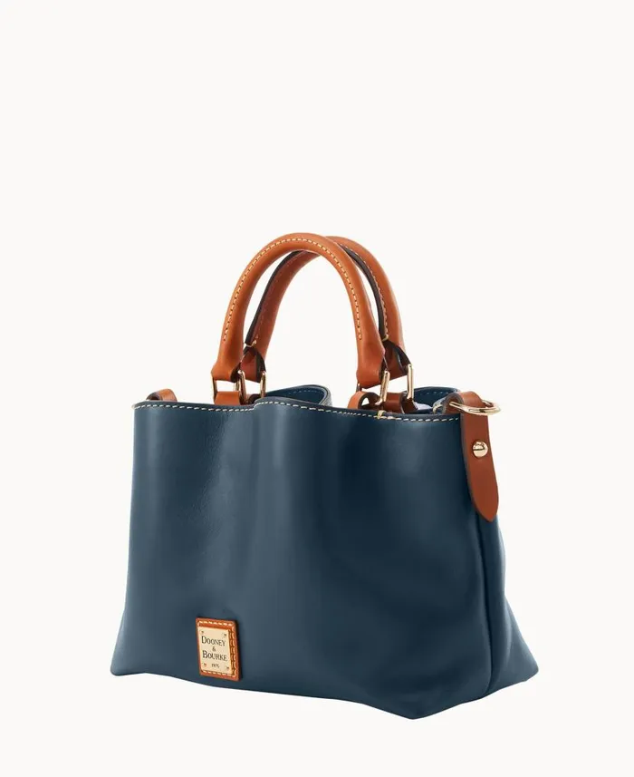 Wexford Leather Mini Barlow Midnight Blue Woman Dooney and Bourke Satchels Wexford Leather Mini Barlow Midnight Blue Woman Dooney and Bourke Satchels