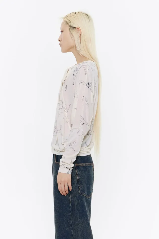White Circus Wool Tshirt Circus Off White Women Bimba Y Lola TShirts