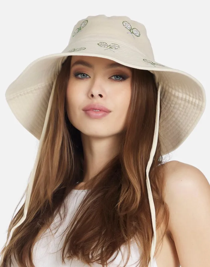 Women039s Adina Moshi Tennis Club Natural Lauren Moshi Hats