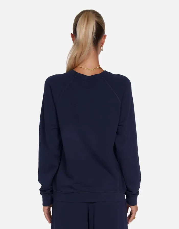 Women039s Anela Peace Love Serenity Navy Lauren Moshi Long Sleeve
