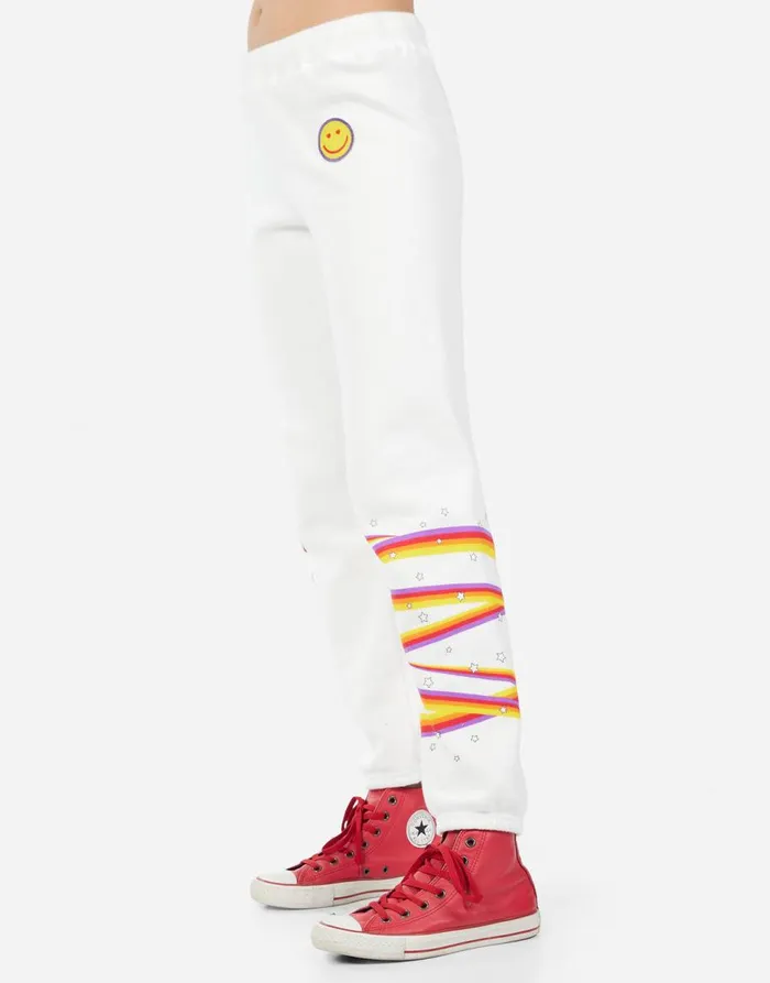 Women039s Gia Keep Dreaming Milk Lauren Moshi Long Sweatpants