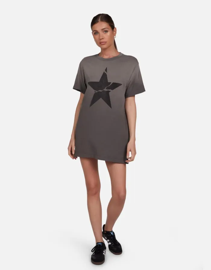 Women039s Misty Cracked Star Lt Onyx Ombre Lauren Moshi Dresses