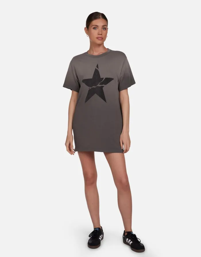 Women039s Misty Cracked Star Lt Onyx Ombre Lauren Moshi Dresses