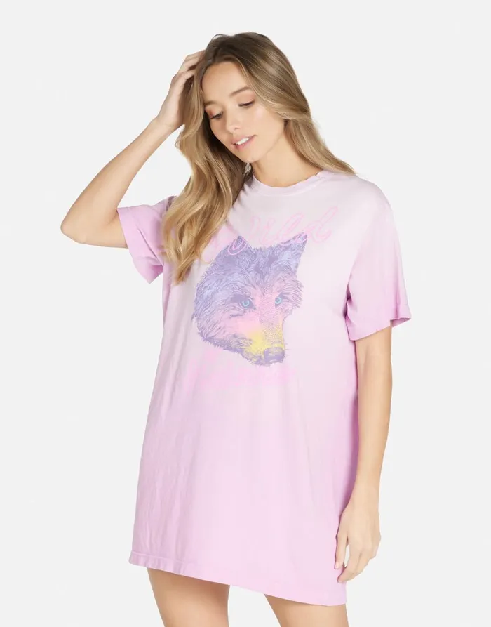Women039s Misty Wild Wolf Rose Ombre Lauren Moshi Dresses