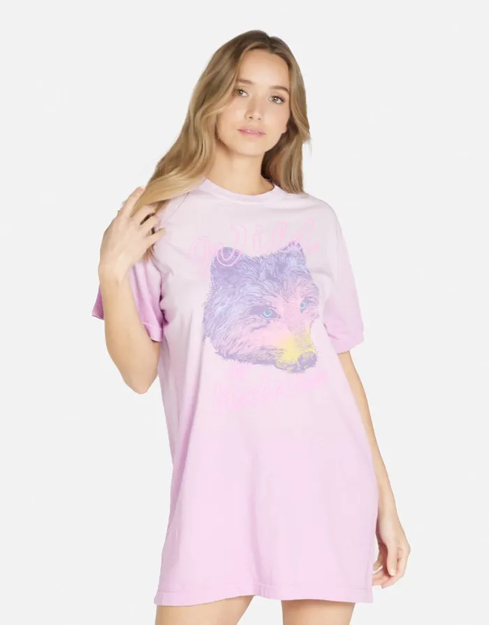 Women039s Misty Wild Wolf Rose Ombre Lauren Moshi Dresses