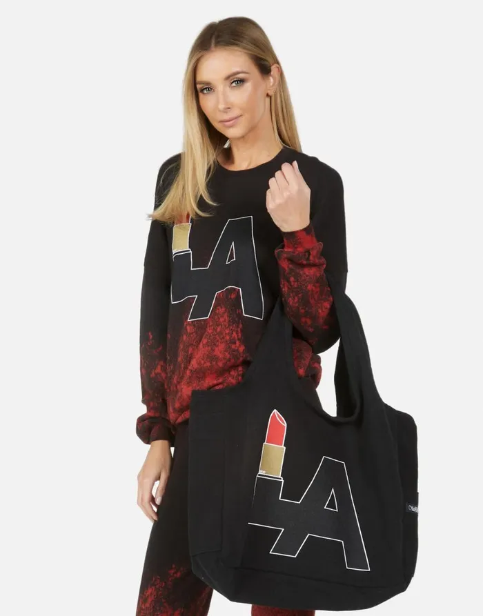 Women039s Taylor LA Lipstick Black Lauren Moshi Bags