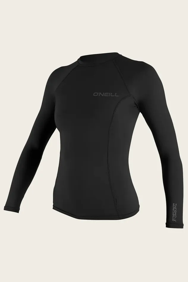 WOMEN039S THERMOX LS CREW Black Women O039NEILL Women039S Wetsuits