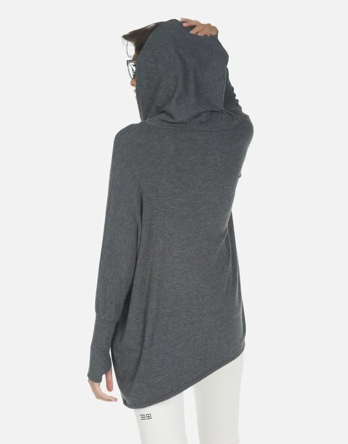 Women039s Wilma I039m A Mess Heather Black Lauren Moshi Hoodies