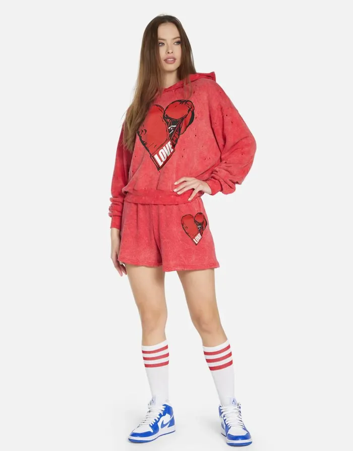 Women039s Yvette X Love Boxing Brick Lauren Moshi Hoodies