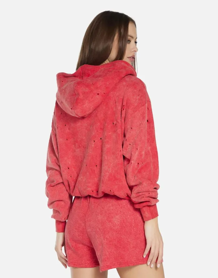 Women039s Yvette X Love Boxing Brick Lauren Moshi Hoodies
