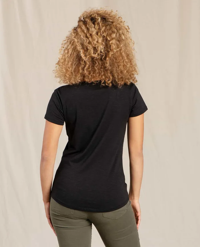 Women8217s ToadandCo Marley II Short Sleeve Tee Black Loungewear and Sleep