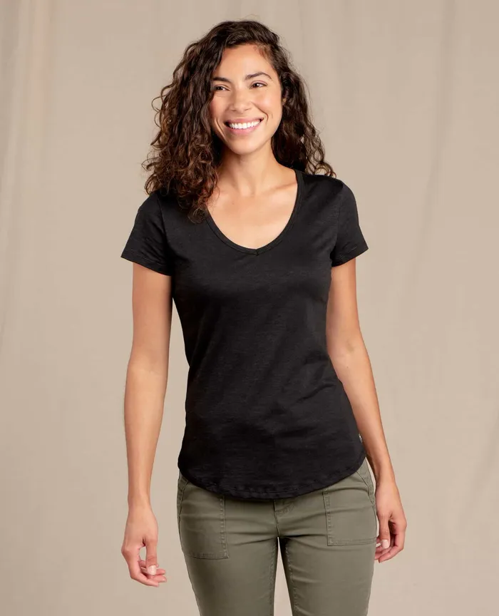 Women8217s ToadandCo Marley II Short Sleeve Tee Black Loungewear and Sleep