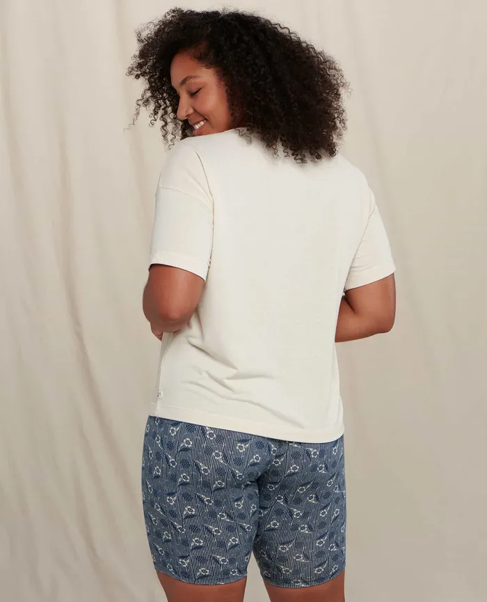 Women8217s ToadandCo Piru Short Sleeve Easy Tee Salt Tops and TShirts