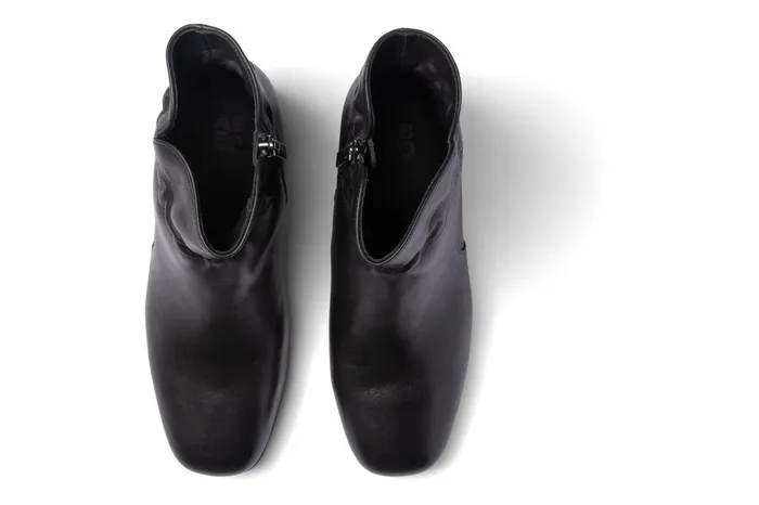Women ABEO Footwear Boots Avenue Mid Black Nappa Women ABEO Footwear Boots Avenue Mid Black Nappa