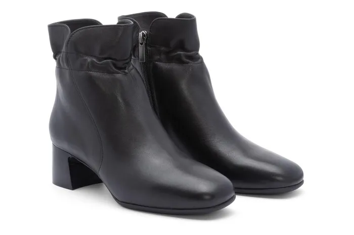 Women ABEO Footwear Boots Avenue Mid Black Nappa Women ABEO Footwear Boots Avenue Mid Black Nappa