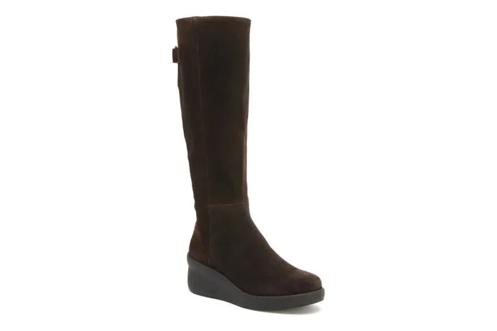 Women ABEO Footwear Boots Passage Tall Dark Brown