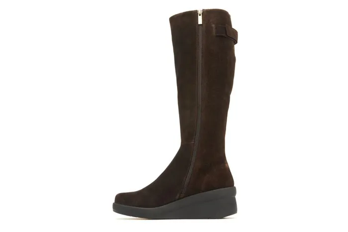 Women ABEO Footwear Boots Passage Tall Dark Brown Women ABEO Footwear Boots Passage Tall Dark Brown