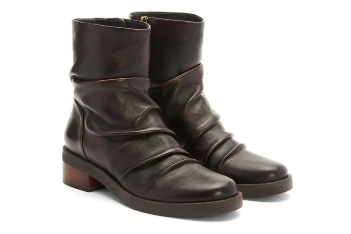Women ABEO Footwear Boots Traverse Scrunch Burgundy Women ABEO Footwear Boots Traverse Scrunch Burgundy
