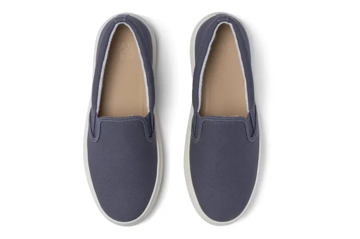 Women ABEO Footwear Casual Shoes Jumpstreet Slip On Navy Canvas Women ABEO Footwear Casual Shoes Jumpstreet Slip On Navy Canvas