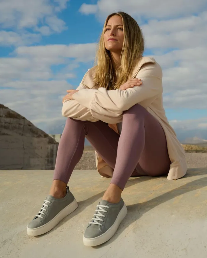 Women ABEO Footwear Sneakers Jumpstreet Bungee Stone Leather Women ABEO Footwear Sneakers Jumpstreet Bungee Stone Leather