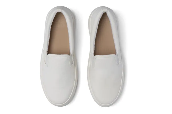 Women ABEO Footwear Sneakers Jumpstreet Slip On White Canvas Women ABEO Footwear Sneakers Jumpstreet Slip On White Canvas