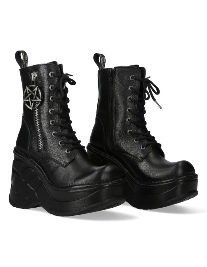 Women Ankle Boot CuA MSp0004C2 New Rock High Heels