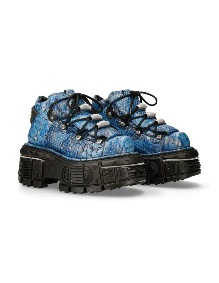 Women Ankle Boot Imperfect With Laces M106mC9 New Rock Platform