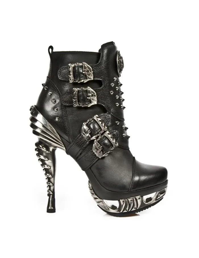 Women Ankle Boot Punk MMag010C1 New Rock High Heels