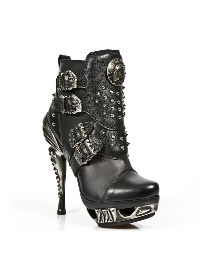 Women Ankle Boot Punk MMag010C1 New Rock High Heels