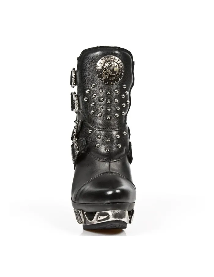 Women Ankle Boot Punk MMag010C1 New Rock High Heels