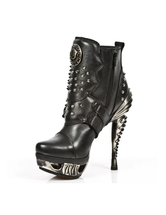 Women Ankle Boot Punk MMag010C1 New Rock High Heels