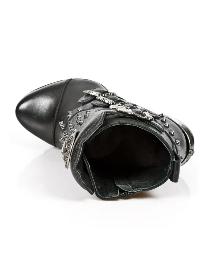 Women Ankle Boot Punk MMag010C1 New Rock High Heels