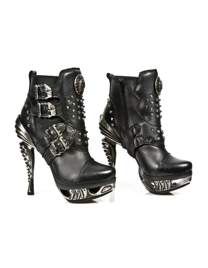 Women Ankle Boot Punk MMag010C1 New Rock High Heels