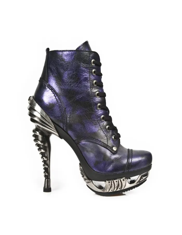 Women Ankle Boot Punk MMag016C9 New Rock High Heels