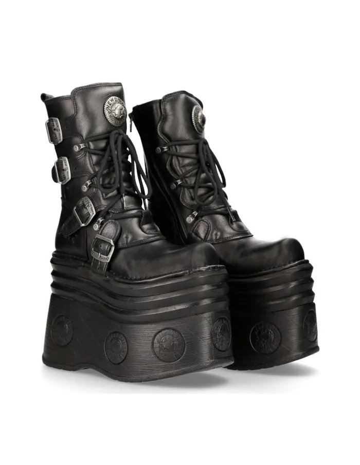 Women Ankle Boot Space M373C415 New Rock High Heels