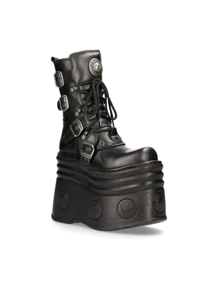 Women Ankle Boot Space M373C415 New Rock High Heels