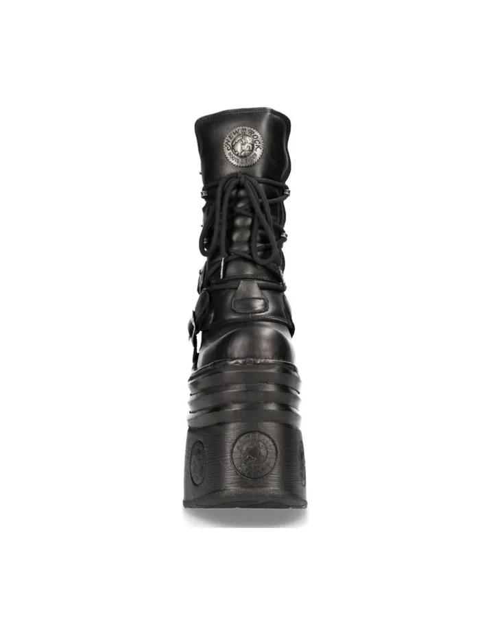 Women Ankle Boot Space M373C415 New Rock High Heels