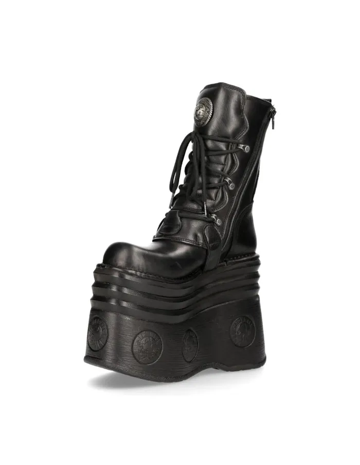 Women Ankle Boot Space M373C415 New Rock High Heels