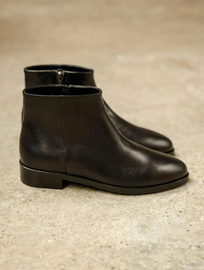 Women Ankle Boots Bobbies Hada Passion Black