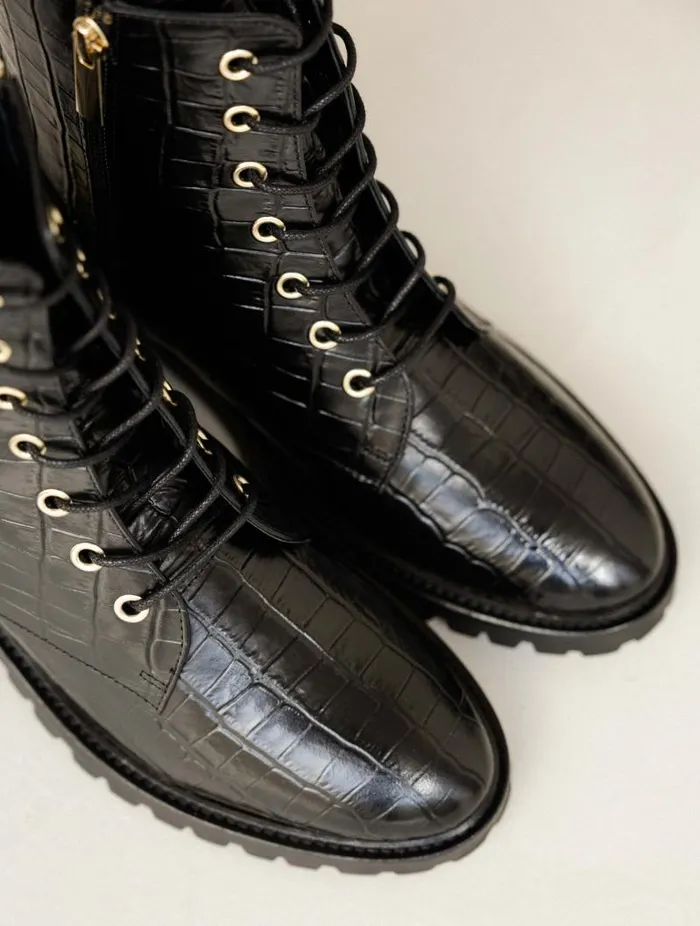 Women Ankle Boots Bobbies Lara Fierce Black Women Ankle Boots Bobbies Lara Fierce Black