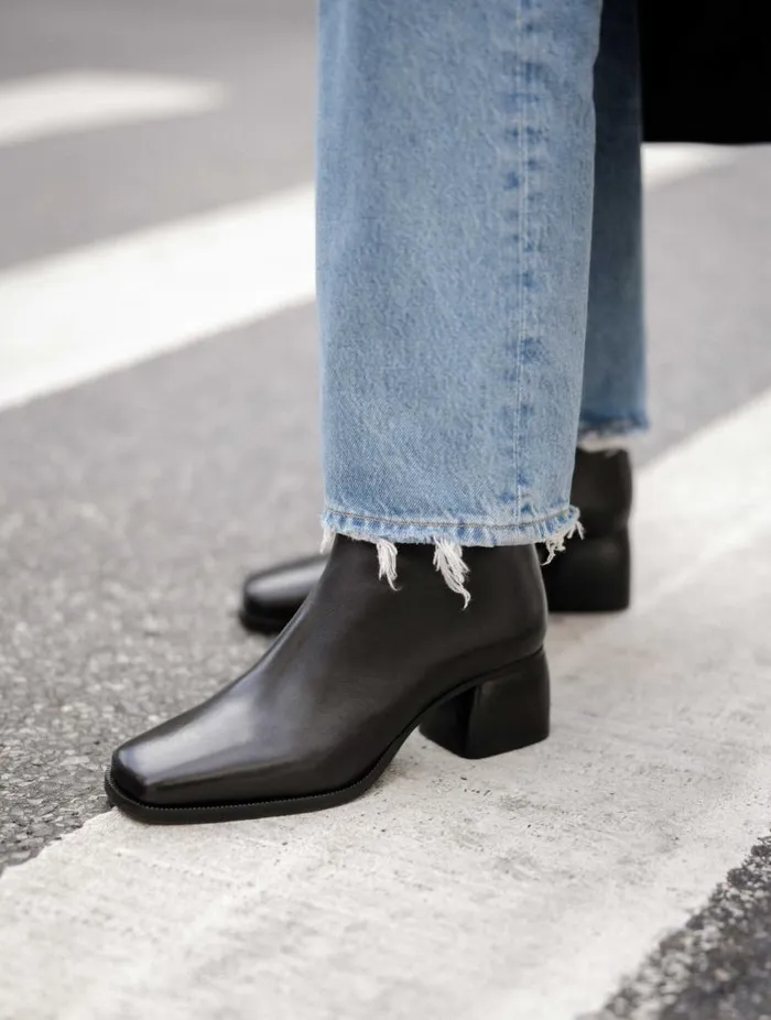 Women Ankle Boots Bobbies Rachel Passion Black