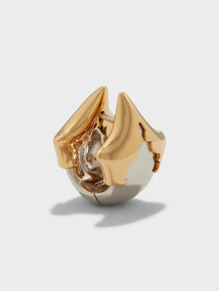 Women August 18kt Gold And PalladiumPlated Earrings Aeyde Earrings